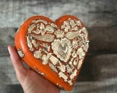 Rustic Wood Sacred Heart