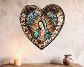 XXXL Hand Painted Guadalupe Oleo