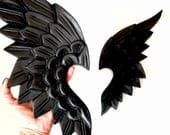 Set ( x 2 ) Alas Corazoncito 19"x 16"x .75"
