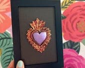 Framed Black San Luisito 4"x 6"