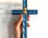 Cruz Tallada 8"