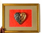 Framed Vintage Guadalupe Red 15.25"x 12.25"