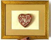 Framed Vintage Guadalupe Red 11.5"x 9.5"