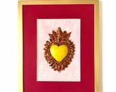 Framed San Luisito Yellow 8.5"x 10.5"