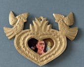 Small Frida Kahlo Nicho 4.5"(long)