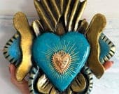 Vintage Azul Medalla 7.5"x 10"
