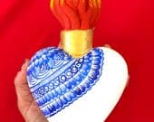 Sagrado Ceramic Wall Art, Mexican Handmade