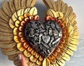 Hacienda Decor Wood Sacred Heart