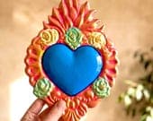 Decorado Blue Flores 6"x 8"
