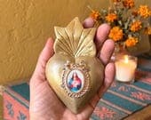 Wood Sacred Heart Jesus
