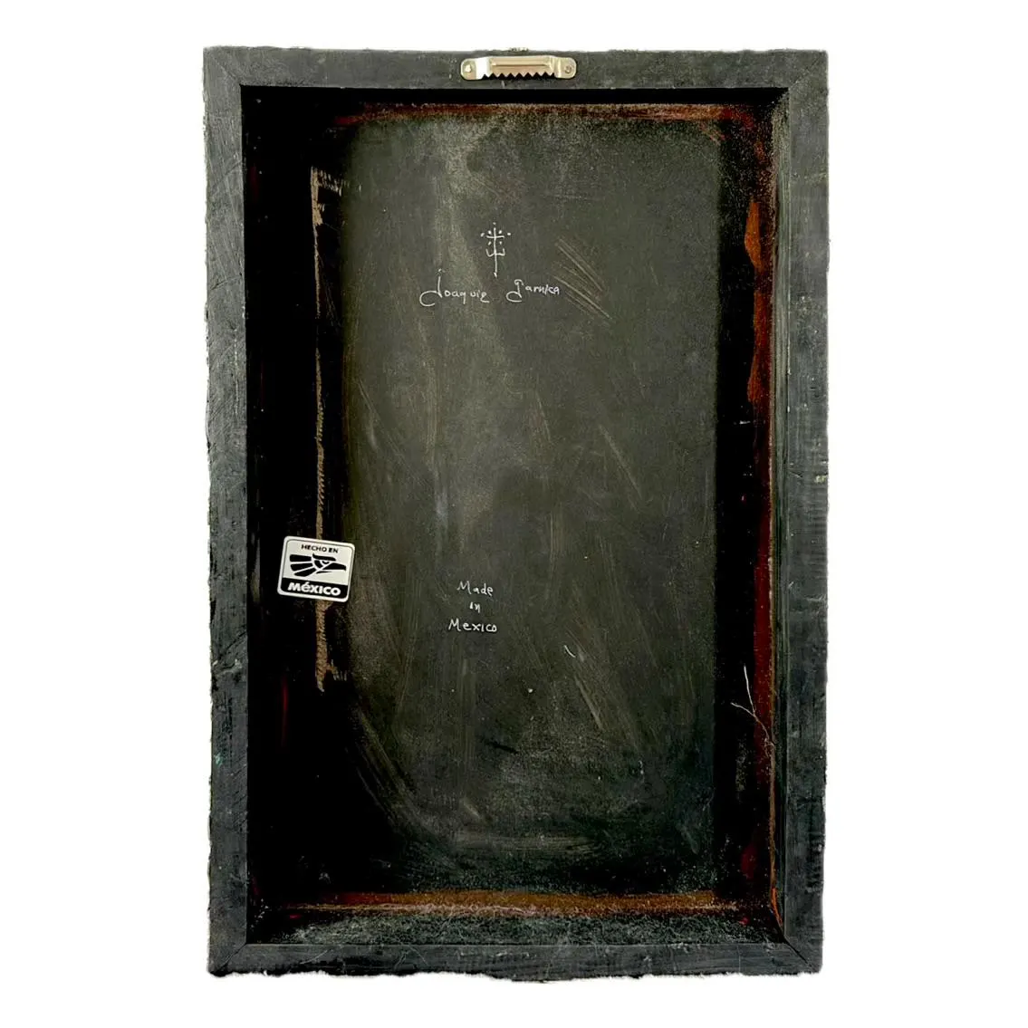 Guadalupe Retablo Art, Confirmation Gift, MAXI Oleo Retablo Guadalupe 24"(tall)