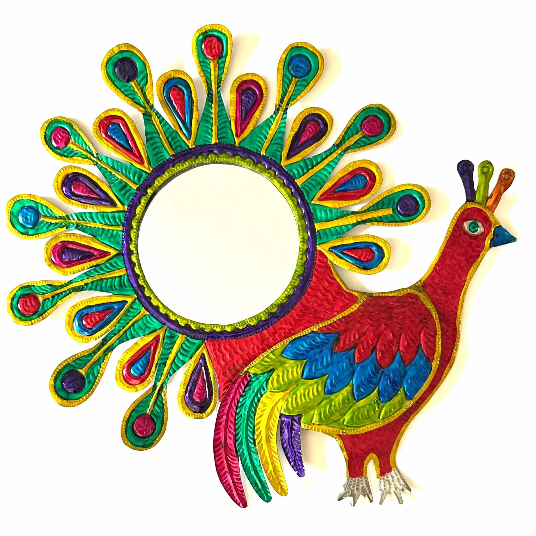 XL Multicolor Oaxaca Mirror