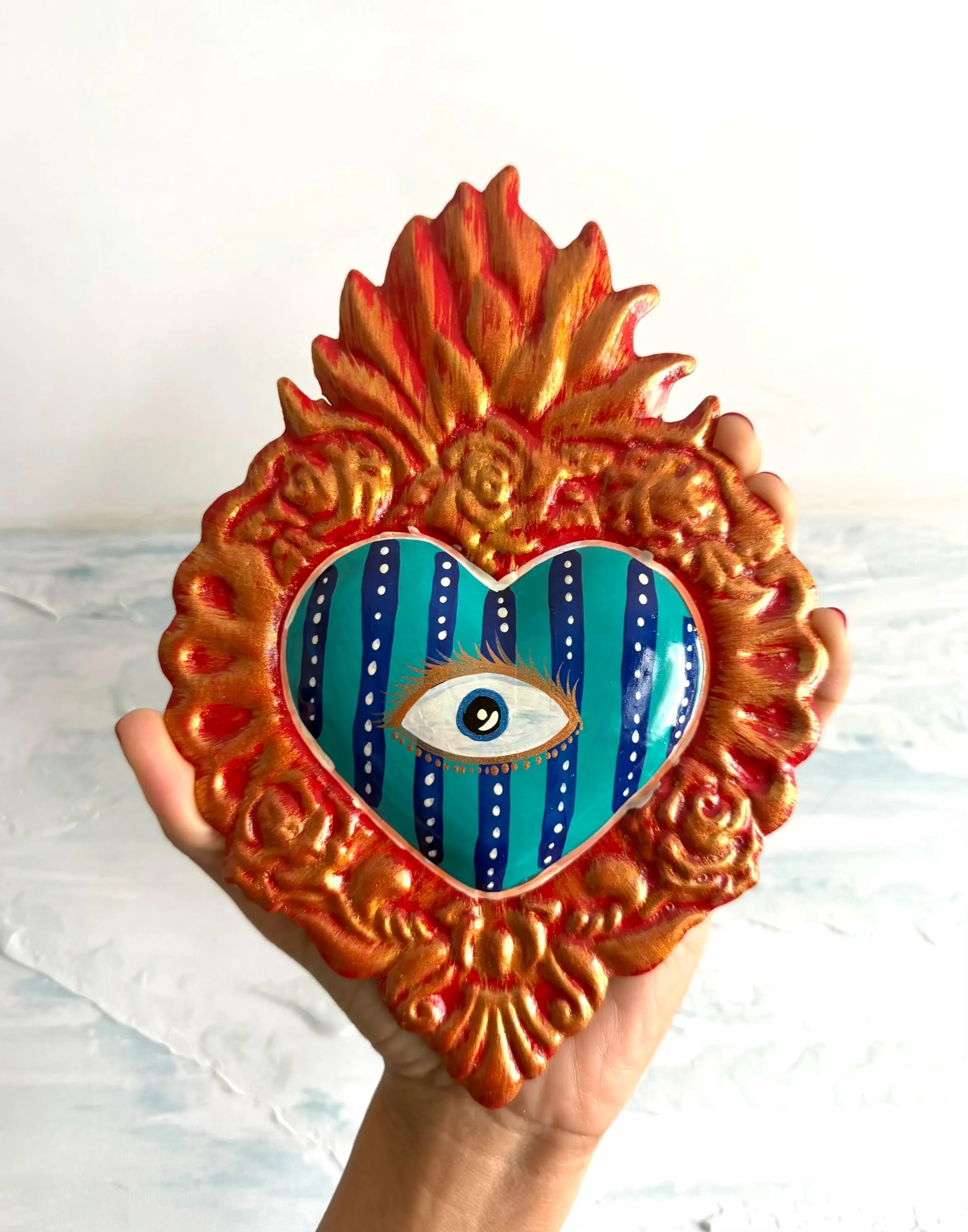 Ojo Decorado 6"x 8"