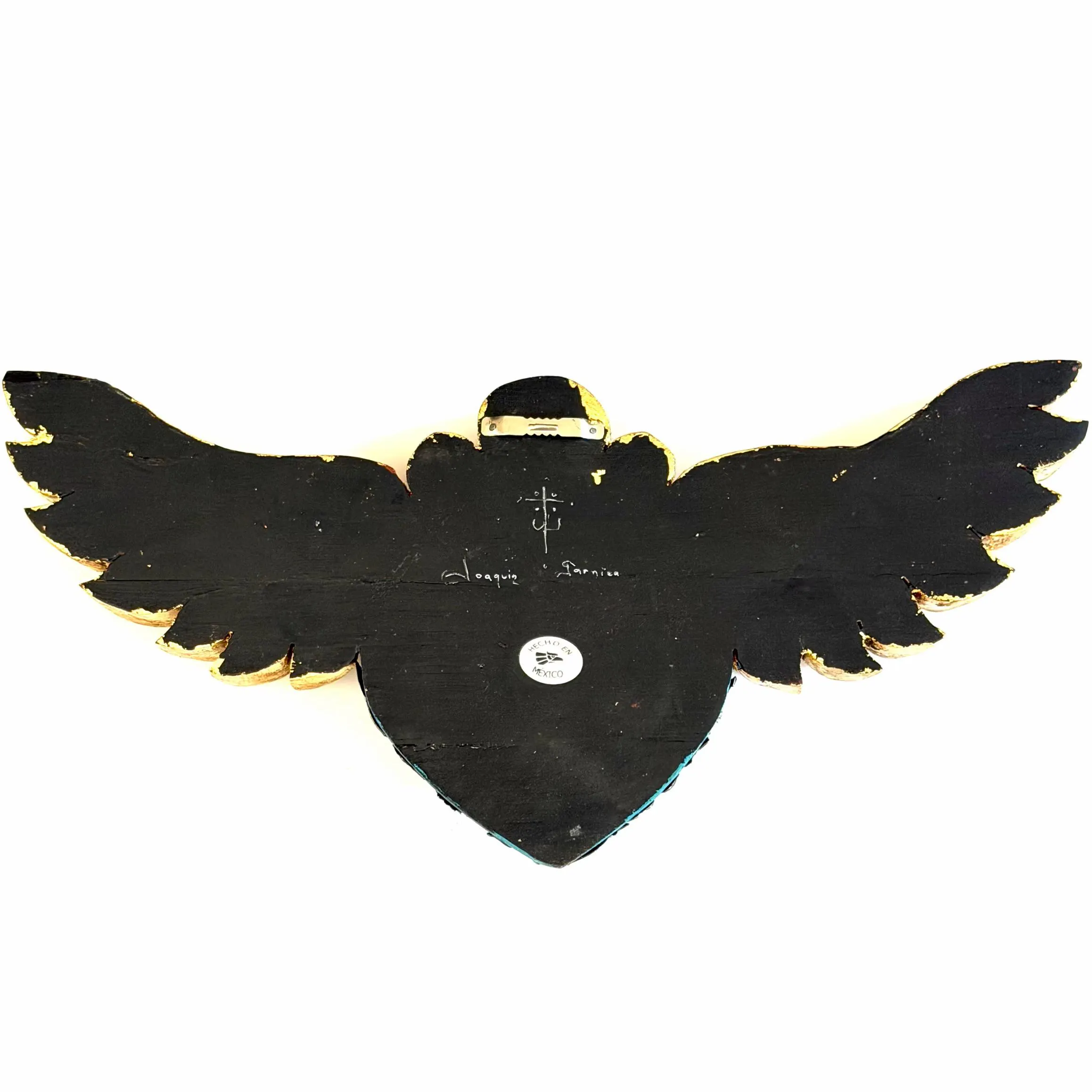 Carved Wood Heart, Unique Wall Gift, Abiertas Wood Sacred Heart