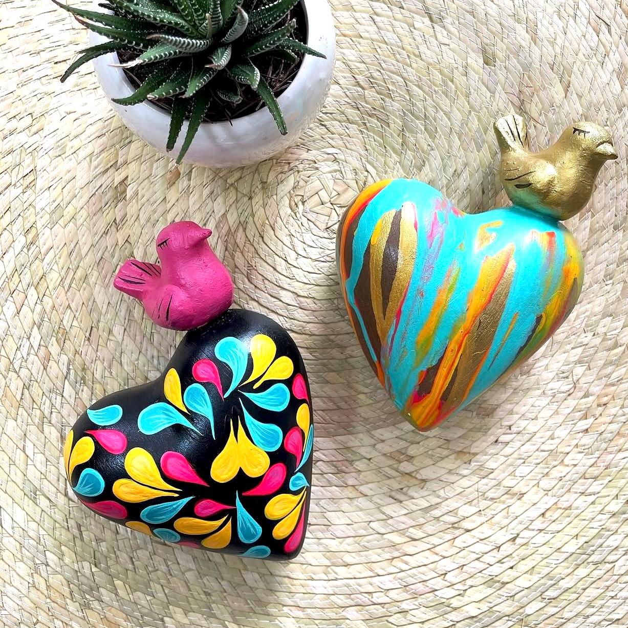 Pajarito Corazon 6.5"(tall)