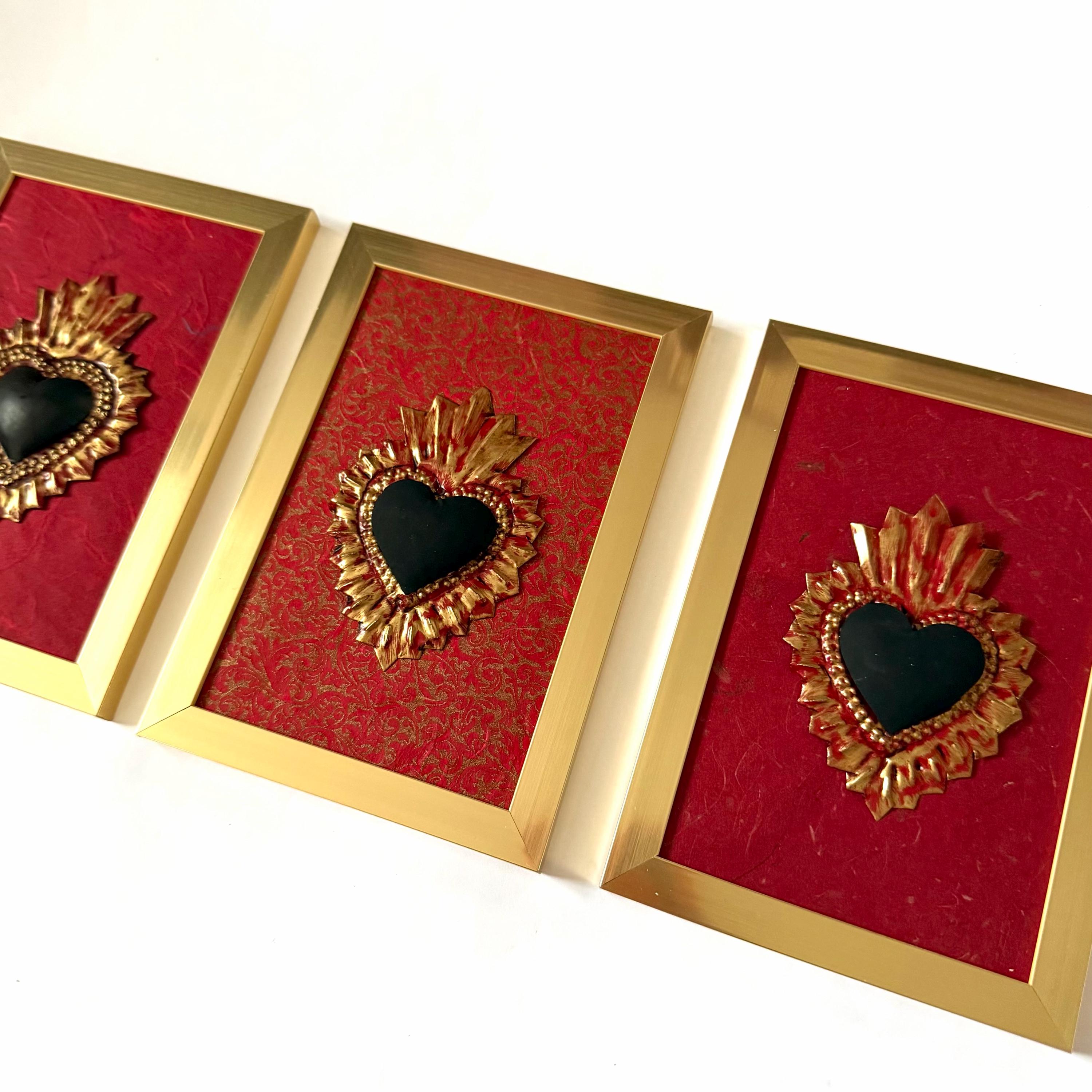 Framed Gold San 4.5"x 6.5"